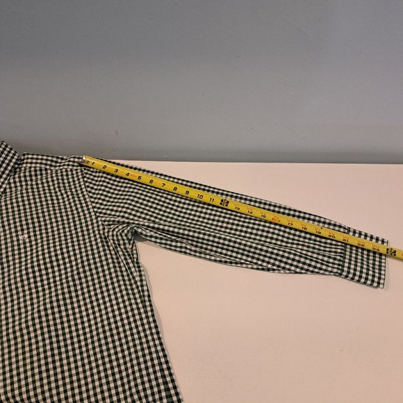 Southern Tide Men's Small Trim Fit Long Sleeve Button Down Plaid Shirt - Picture 14 of 15